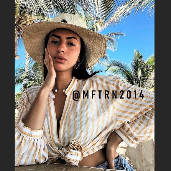 SOLD! ZARA Long Striped Shirtdress* - Picture 2 of 12